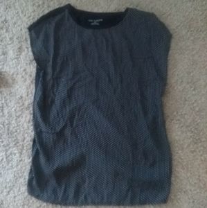 Ann Taylor Black & White Blouse size XS